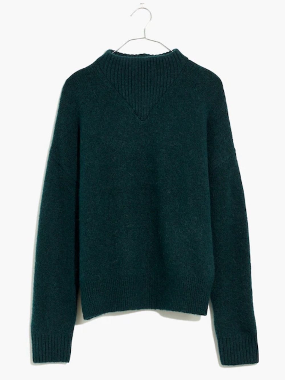 Madewell Dillon Mockneck Pullover Sweater